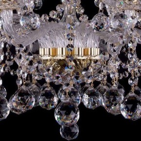 Подвесная люстра Bohemia Ivele Crystal 1413 1413/10+5/300/G/Balls в Троицке - troick.mebel24.online | фото 4