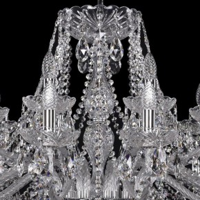 Подвесная люстра Bohemia Ivele Crystal 1413 1413/16+8/400/Ni в Троицке - troick.mebel24.online | фото 4
