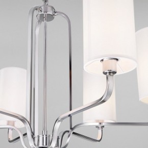 Подвесная люстра Eurosvet Purezza 60128/6 хром в Троицке - troick.mebel24.online | фото 5