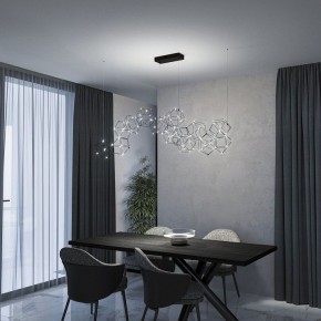Подвесная люстра Eurosvet Uma 90168/14 черный жемчуг в Троицке - troick.mebel24.online | фото 3