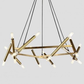 Подвесная люстра Imperiumloft Jonathan Browning Le Pentagone Chandelier 20 Light 40.2364 в Троицке - troick.mebel24.online | фото