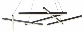 Подвесная люстра Maytoni Line MOD016PL-L80BK в Троицке - troick.mebel24.online | фото