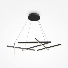 Подвесная люстра Maytoni Line MOD016PL-L80BK в Троицке - troick.mebel24.online | фото 2