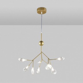 Подвесная люстра Natali Kovaltseva GRACE ll GRACE 75554/9С GOLD SATIN в Троицке - troick.mebel24.online | фото 3