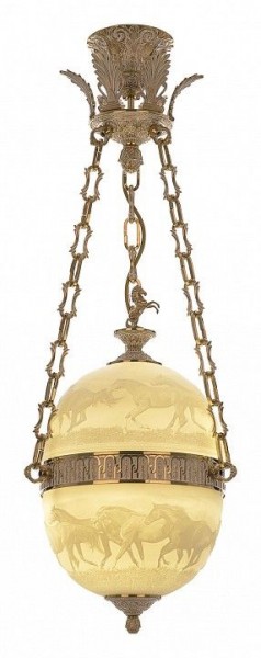 Подвесной светильник Bohemia Ivele Crystal 7100 71000P/25 GW Horse Y8 FH1S в Троицке - troick.mebel24.online | фото 2