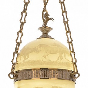 Подвесной светильник Bohemia Ivele Crystal 7100 71000P/25 GW Horse Y8 FH1S в Троицке - troick.mebel24.online | фото 3