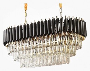 Подвесной светильник Imperiumloft Empire Black Rectangular Chandelier Crystal 40.2893 в Троицке - troick.mebel24.online | фото