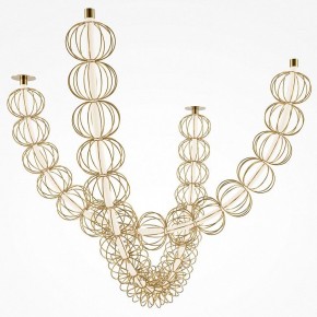 Подвесной светильник Maytoni Golden Cage MOD216PL-L42G3K в Троицке - troick.mebel24.online | фото 2