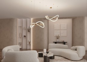 Подвесной светильник Maytoni Oasis MOD289PL-L44BS3K в Троицке - troick.mebel24.online | фото 5