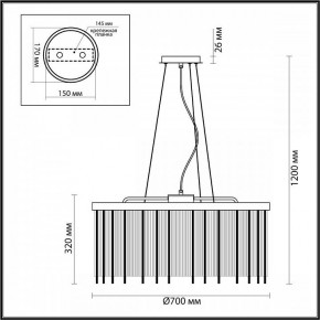 Подвесной светильник Odeon Light York 4788/10 в Троицке - troick.mebel24.online | фото 5