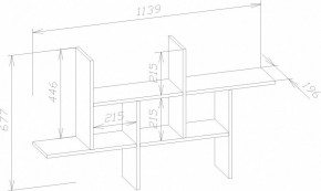 Полка навесная ПК-6 в Троицке - troick.mebel24.online | фото 4