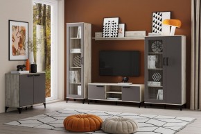 Полка НМ 013.72 "Марсель" (Дуб Крафт Серый) в Троицке - troick.mebel24.online | фото 2