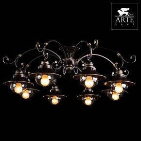 Потолочная люстра Arte Lamp Grazioso A4577PL-8CK в Троицке - troick.mebel24.online | фото 3