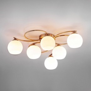 Потолочная люстра Eurosvet Alba 30144/6 античная бронза в Троицке - troick.mebel24.online | фото 2