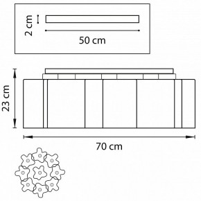 Потолочная люстра Lightstar Nubi 802097 в Троицке - troick.mebel24.online | фото 2