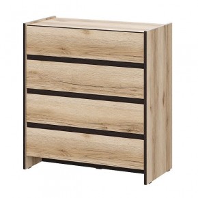 ПРАГА Спальный гарнитур Серия 3 (Дуб Делано/Дуб Венге) в Троицке - troick.mebel24.online | фото 9
