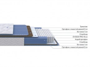 PROxSON Матрас Active Comfort M (Ткань Трикотаж Эко) 120x190 в Троицке - troick.mebel24.online | фото 2