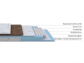 PROxSON Матрас Медвежонок (Cotton Little PROSON) 120x160 в Троицке - troick.mebel24.online | фото 2