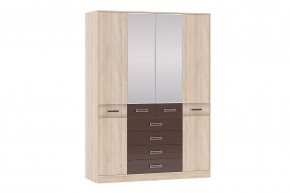 Шкаф 4-х дверный с ящиками Румба в Троицке - troick.mebel24.online | фото 1