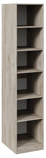 Шкаф для белья Эмбер СМ-348.07.002 R в Троицке - troick.mebel24.online | фото 2