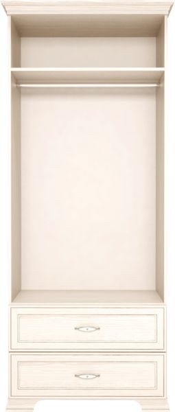 Шкаф для одежды с ящиками 2-х дв. Венеция 17 бодега в Троицке - troick.mebel24.online | фото 1