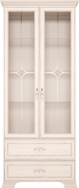 Шкаф для посуды 2-х дверный Венеция 16 бодега в Троицке - troick.mebel24.online | фото 1