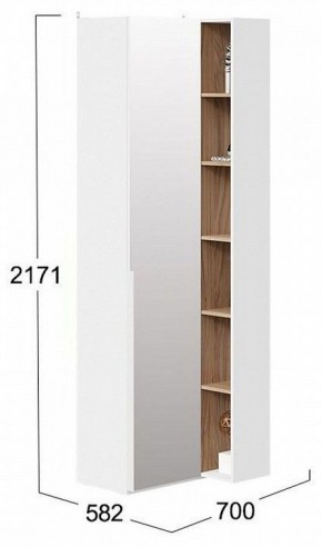 Шкаф комбинированный Порто СМ-393.21.025 в Троицке - troick.mebel24.online | фото 2
