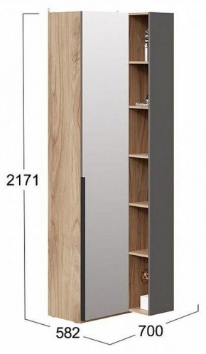 Шкаф комбинированный Порто СМ-393.21.025 в Троицке - troick.mebel24.online | фото 2
