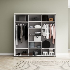 Шкаф-купе Акцент-Лайт Д 2400-600 в Троицке - troick.mebel24.online | фото 2