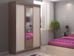 Шкаф-купе Басса ШКК 551 венге-дуб венге/дуб белфорд в Троицке - troick.mebel24.online | фото 3