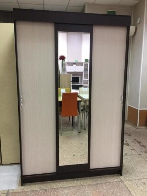 Шкаф-купе Басса ШКК 551 венге-дуб венге/дуб белфорд в Троицке - troick.mebel24.online | фото 4
