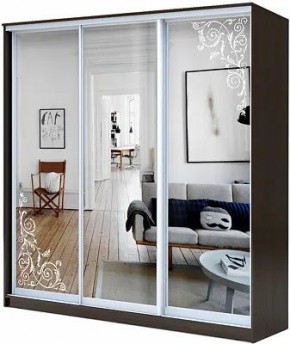 Шкаф-купе ХИТ 22-20-656 АРНАМЕНТ в Троицке - troick.mebel24.online | фото