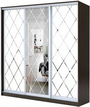Шкаф-купе ХИТ 22-20-666 РОМБ БОЛЬШОЙ МАТОВЫЙ в Троицке - troick.mebel24.online | фото