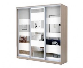 Шкаф-купе ХИТ 22-4-20-666 ПОЛОСЫ в Троицке - troick.mebel24.online | фото