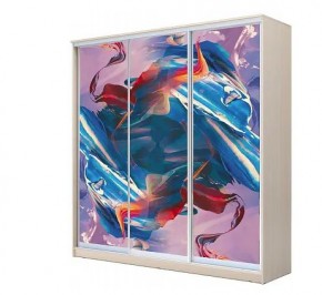 Шкаф-купе ХИТ 22-4-20-777 АБСТРАКЦИЯ №4 в Троицке - troick.mebel24.online | фото