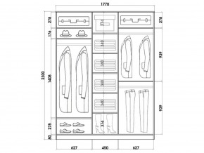 Шкаф-купе ХИТ 23-18-151 (620) в Троицке - troick.mebel24.online | фото 2
