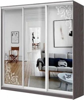 Шкаф-купе ХИТ 24-18-656 ОРНАМЕНТ в Троицке - troick.mebel24.online | фото