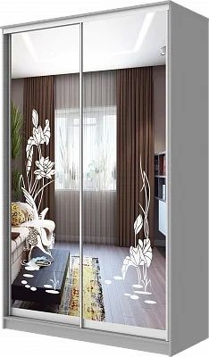 Шкаф-купе ХИТ 24-4-12/2-66 ЦАПЛИ в Троицке - troick.mebel24.online | фото