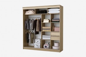 Шкаф-купе Орион 2.0 серия Альянс (дуб сонома) в Троицке - troick.mebel24.online | фото 2