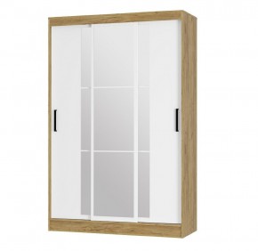 Шкаф-купе Тайм ШКК-03 (крафт/белый) в Троицке - troick.mebel24.online | фото