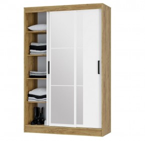 Шкаф-купе Тайм ШКК-03 (крафт/белый) в Троицке - troick.mebel24.online | фото 3