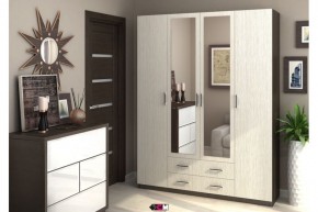 Шкаф Квадро венге/дуб белфорд в Троицке - troick.mebel24.online | фото 2
