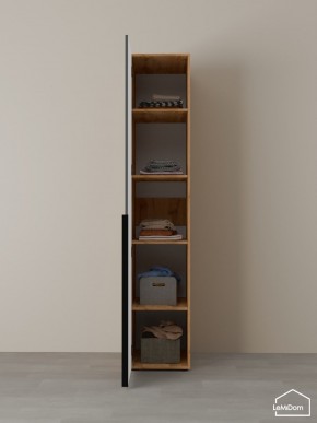 Шкаф Linnea MHR-1-2 2050х400х510 (ДВ-М 11.1.25) в Троицке - troick.mebel24.online | фото 4