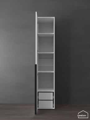 Шкаф Linnea MHR-1-4 2050х400х510 (Белый-М 11.1.1) в Троицке - troick.mebel24.online | фото 7
