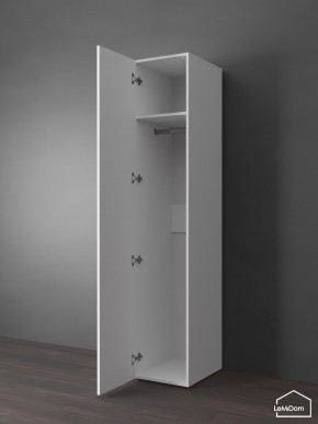 Шкаф Linnea MHR-1PO 2050х400х510 (Белый-М 11.1.2) в Троицке - troick.mebel24.online | фото 4
