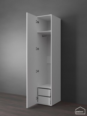 Шкаф Linnea MHR-1PO-3 2050х400х510 (Белый-М 11.1.2) в Троицке - troick.mebel24.online | фото 4
