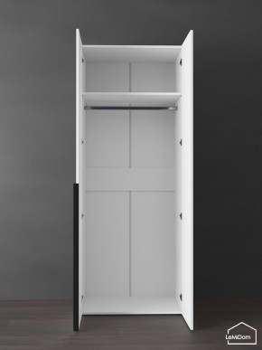 Шкаф Linnea MHR-2 2050х800х510 (Белый-М 11.1.1) в Троицке - troick.mebel24.online | фото 4