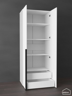 Шкаф Linnea MHR-2-4 2050х800х510 (Белый-М 11.1.2) в Троицке - troick.mebel24.online | фото 5