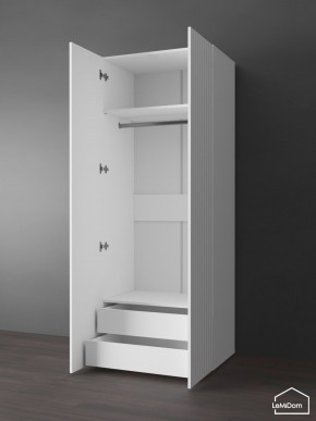 Шкаф Linnea MHR-2PO-3 2050х800х510 (Белый-М 11.1.1) в Троицке - troick.mebel24.online | фото 5