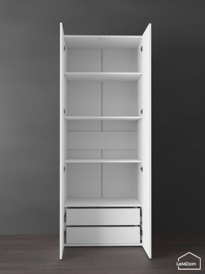 Шкаф Linnea MHR-2PO-4 2050х800х510 (Белый-М 11.1.2) в Троицке - troick.mebel24.online | фото 5